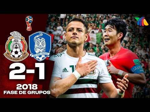 Corea del Sur 1-2 México 🏆 Rusia 2018 🎙️ Narración TV AZTECA