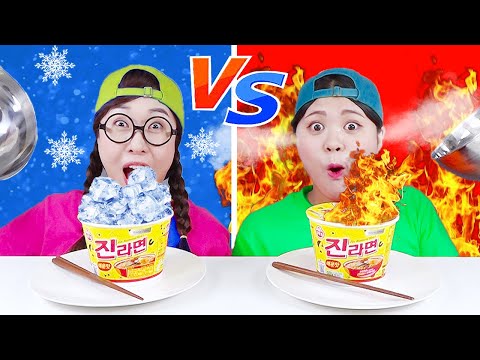 ร้อน VS บะหมี่เย็น ท้าทายอาหาร DONA