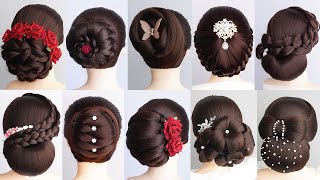 TOP 10 Easy Wedding Bun Hairstyles for Brides & Bridesmaids | Wedding Party Hairstyles For Guests