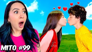 DESMINTIENDO 100 MITOS EN 24 HORAS *Spay y Renata se besan* 👩‍❤️‍💋‍👨