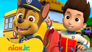 PAW Patrol's School Bus Rescue & More Back to School Missions! 🚌🎒 | 10 Minutes | Nick Jr.