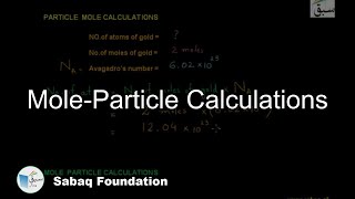 Mole-Particle Calculations