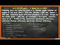 Engine Performance and Efficiency Concepts