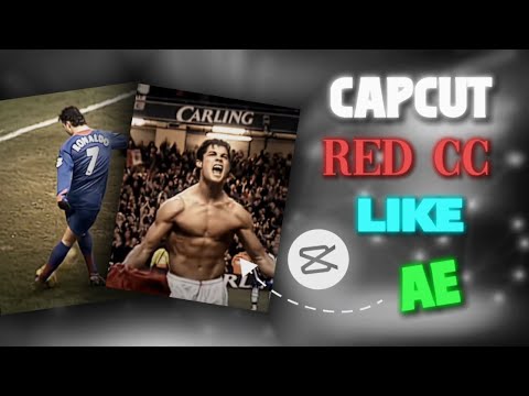 Edit Like Ae on CapCut || Red colouring tutorial || #football #youtube #tutorial #capcut