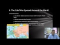 Cold War Events and Policies