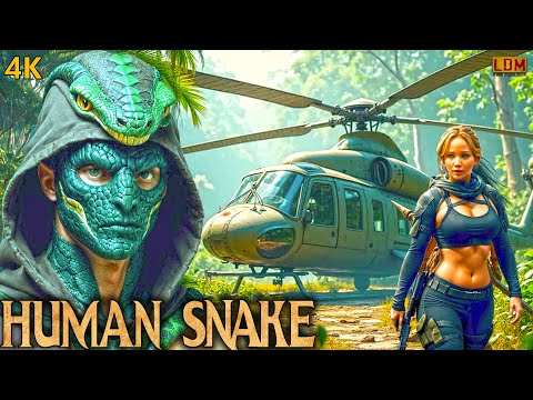 HUMAN SNAKE | Hollywood Adventure Movie Hindi Dubbed | Oliver Fever