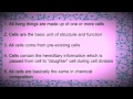 Cell Theory and Microscopy Concepts