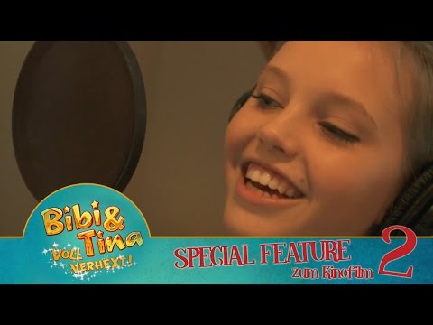 SPECIAL - Lina Larissa Strahl alias BIBI im Studio - Bibi & Tina VOLL VERHEXT! Kinofilm 2