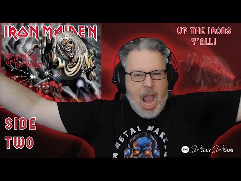 IRON MAIDEN: THE NUMBER OF THE BEAST (Side 2) | Reaction & Analysis | The Daily Doug