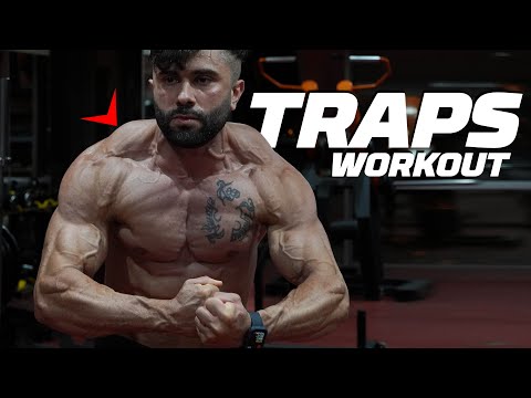 4 BEST EXERCISE TRAPEZIUS WORKOUT 🔥