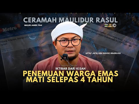 USTAZ JAFRI - MATI DAH 4 TAHUN DI RUMAH SEBELUM DITEMUI ANAKNYA