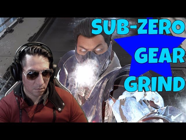 INJUSTICE 2 SUB-ZERO EPIC GEAR GRIND! HE'S COOLER THAN ICE CREAM! ROAD TO 5K SUBS!