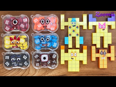 Numberblocks - Satisfying Candy ASMR | Relaxing Video batchtub #satisfyingvideo