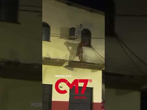 Alguém consegue explicar, é o novo Homem-aranha? 🤔🤣 #manaus #curiosidade #noticias #cidade #CM7