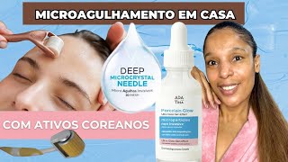 Sérum Porcelain Glow da AdaTina|Microagulhamento|Vitamina C+Niacinamida+Retinol #beleza #skincare