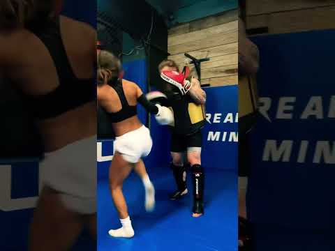 Kicking my Coach Into the Wall ‼️ #martialarts #fighting