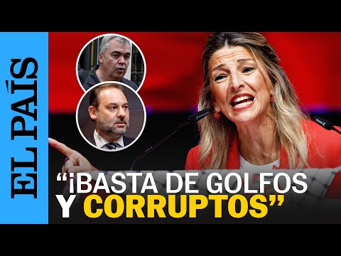 PSOE | Yolanda Díaz eleva el tono tras los supuestos casos de corrupción: "No somos todas iguales"