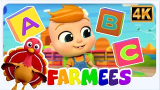 Farmees en Español: Canción del Abecedario 🎵 | Canciones para Niños México