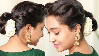Indian hairstyle,step by step with Asmita