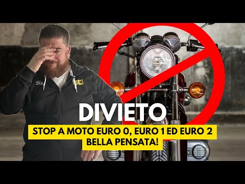 Divieto di circolazione per le moto a Milano