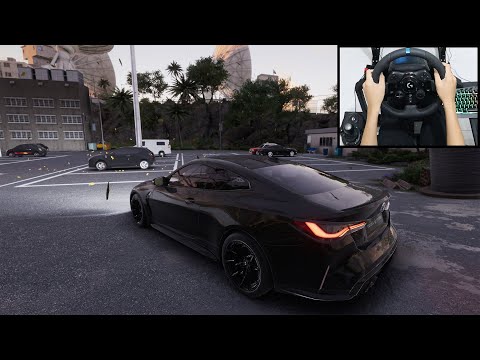 BMW M4 Competition - Test Drive Unlimited Solar Crown | Logitech g923 gameplay