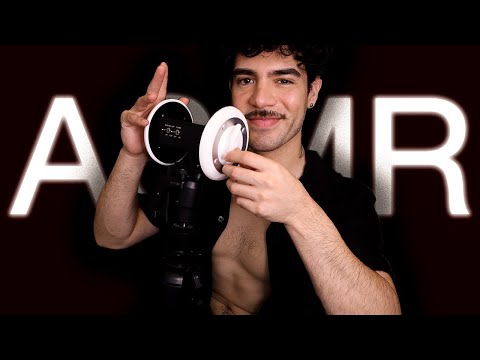ASMR for sleepy lonely people who like flirty boys (ear personal attention)