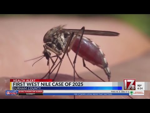 YouTube video thumbnail: Durham County Records First West Nile Case of 2025 in North Carolina