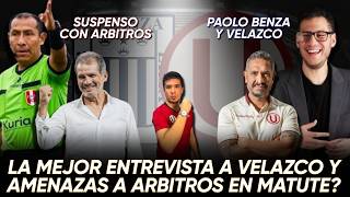 ¡GRAN ENTREVISTA! VELAZCO ACLARA SU FRASE "NO SE PUEDE CAMPEONAR TODOS LOS AÑOS" | ARBITRO VIGILADO