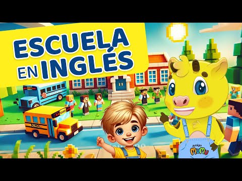 INGLÉS PARA NIÑOS | PARTES DE LA ESCUELA EN INGLÉS | APRENDER INGLÉS