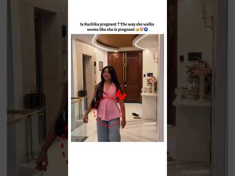 Is Ruchika pregnant?🥹🫣🧿#ruchikarathore #shorts #shortsfeed #trending