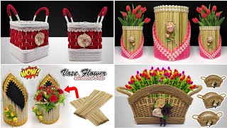 4 Model Kerajinan Terbaik dari barang bekas | Best out of Waste Handmade || DIY