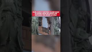 Pavel Durov Rains Money from the Sky 💸✈️