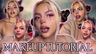 COMO HACER UN MAQUILLAJE DE PAYASO AESTHETIC Y CUTE | yaneireach