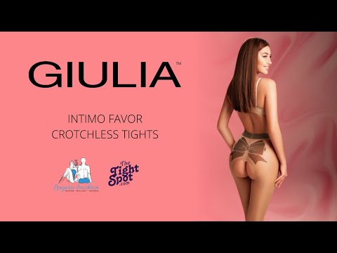 Giulia Intimo Favor Tights | Crotchless Tights