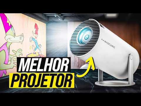 BARATINHO! Esse é o Projetor Portátil com o Melhor Custo-Benefício em 2024 - HY300