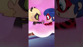 🐱💔 Saingan Cat Noir?! 🐞 Miraculous Ladybug Chibi Kartun #miraculous #ladybug #chibi #animasi #kartun