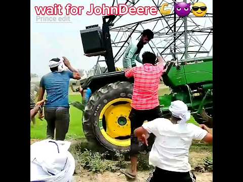 Wait for John Deere????#full power Khatarnak Mukabala #full power attitude tochan #lift Lagai #edit