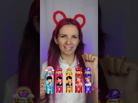 BTS Lipstick Color Check 🙀 #lipstick #beauty #makeup #challenge #cute #shorts