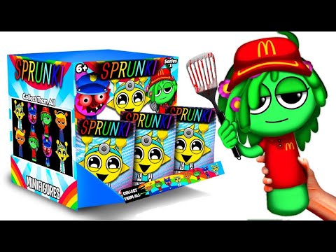 ¡La CAJA MISTERIOSA de Sprunki TRABAJOS! Nuevos MCDONALDS Doctor Simon, Wenda y Minifiguras GRAY! 💥