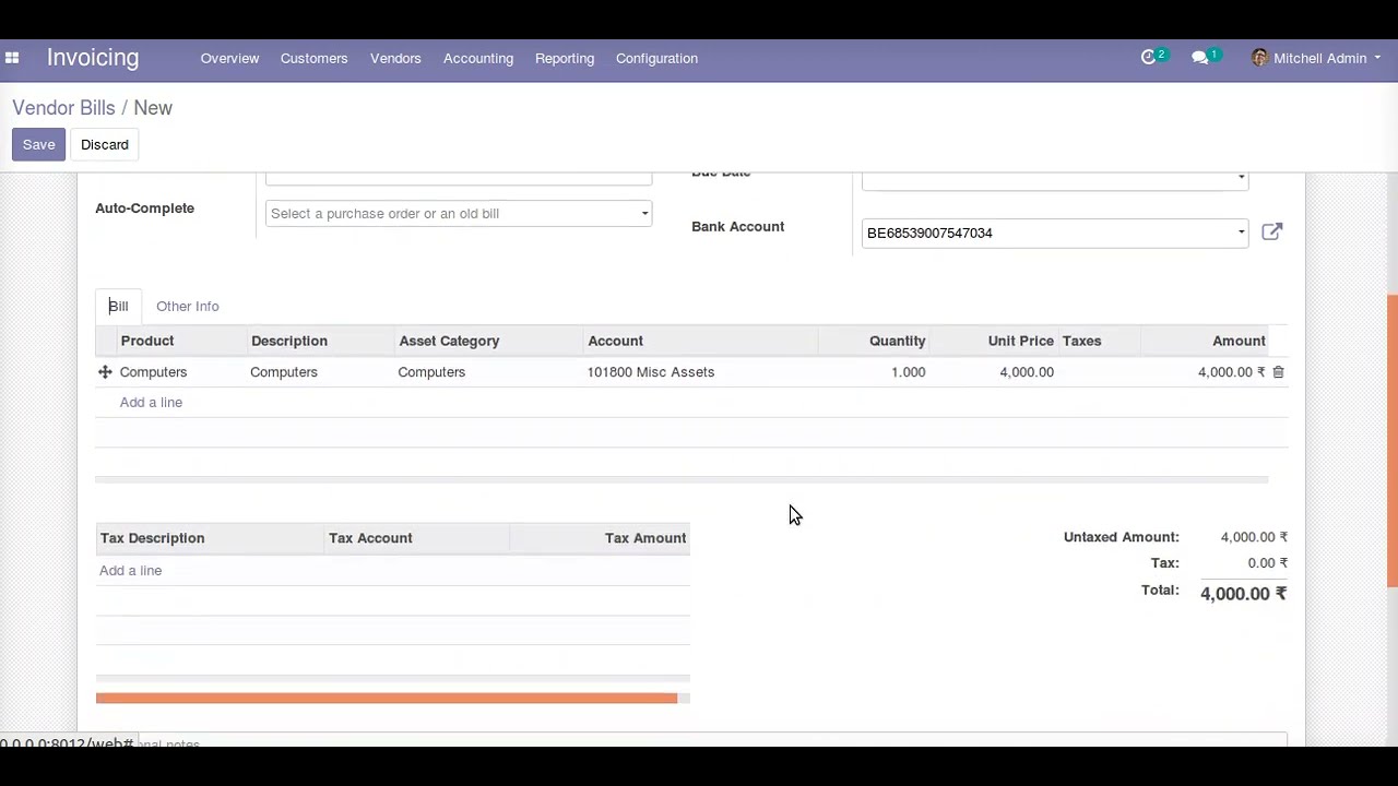 Odoo12 Asset Management | 1/17/2019

Asset Management in Odoo 12. From the Odoo 12 Community edition the asset management is removed, so here is the custom ...