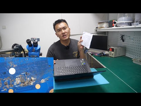 维修法国小姐姐的进水ROG，这到底进的什么？