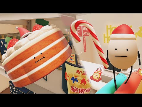 Hide and seek with Christmas Cake, Christmas Egg in Secret Staycation [Roblox]