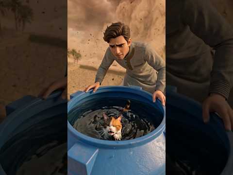 Toofaan Mein Bili Ka Rescue Aur Ammi Jee Ka Hukum! 🌪️🐱