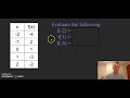 Understanding Function Tables and Notation