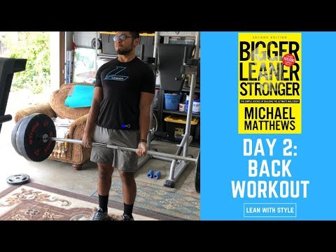 bigger leaner stronger workout pdf reddit