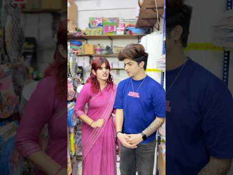 Mummy ke sath gye shop par 🤣 || Jaanvi Patel #shorts