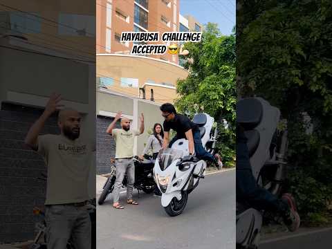 Hayabusa vs splendor 😎 apki favourite bike konsi hai #hayabusa #splendor #biker #rider #shorts