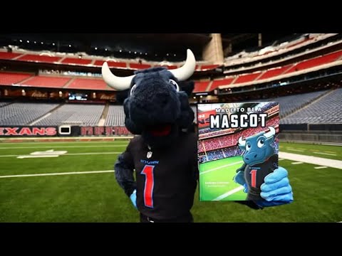 Texans' mascot Toro rolls out his first-ever children's book