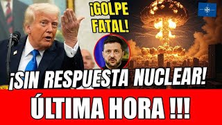 🔥GOLPE FATAL💣 TRUMP HUMILLA A ZELENSKI Y EL PACTO CON RUSIA DEJA A LA OTAN SIN RESPUESTA NUCLEAR