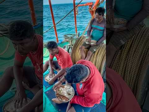 இப்படி ஒரு சாப்பாடு கடல் மேல கிடைச்சா யாருதாங்க வேண்டாம்னு சொல்லுவாங்க 🤤 neenga solluveengala?